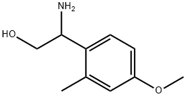 2-AMINO-2-(4-METHOXY-2-METHYLPHENYL)ETHAN-1-OL 구조식 이미지