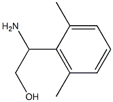 2-AMINO-2-(2,6-DIMETHYLPHENYL)ETHAN-1-OL 구조식 이미지