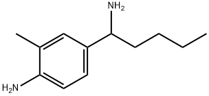 4-(1-AMINOPENTYL)-2-METHYLANILINE Structure