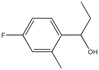 1-(4-fluoro-2-methylphenyl)propan-1-ol Structure