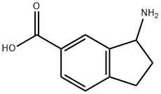 3-AMINO-2,3-DIHYDRO-1H-INDENE-5-CARBOXYLIC ACID Structure