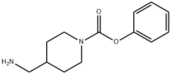 phenyl 4-(aminomethyl)piperidine-1-carboxylate Structure