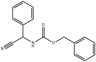 benzyl N-[cyano(phenyl)methyl]carbamate 구조식 이미지