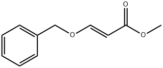 2-Propenoic acid, 3-(phenylmethoxy)-, methyl ester, (2E)- Structure