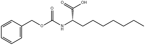 N-Cbz-S-2-amino-Nonanoic acid 구조식 이미지