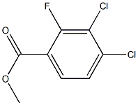 Methyl 3,4-dichloro-2-fluorobenzoate Structure