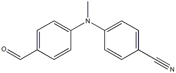 4-[(4-Formylphenyl)(Methyl)Amino]Benzonitrile 구조식 이미지