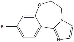 9-Bromo-5,6-dihydroimidazo[1,2-d][1,4]benzoxazepine Structure