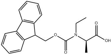 N-Fmoc-N-ethyl-D-alanine Structure