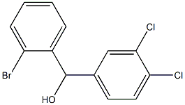 (2-bromophenyl)-(3,4-dichlorophenyl)methanol Structure
