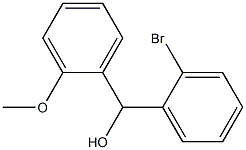 (2-bromophenyl)-(2-methoxyphenyl)methanol Structure