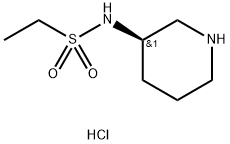 (R)-N-(Piperidin-3-yl)ethanesulfonamidehydrochloride Structure