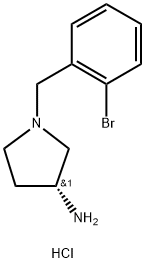 (R)-1-(2-Bromobenzyl)pyrrolidin-3-aminedihydrochloride Structure