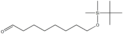 Octanal, 8-[[(1,1-dimethylethyl)dimethylsilyl]oxy]- 구조식 이미지