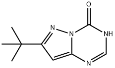 7-TERT-BUTYLPYRAZOLO[1,5-A][1,3,5]TRIAZIN-4(3H)-ONE Structure