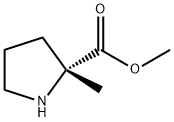 methyl (2R)-2-methylpyrrolidine-2-carboxylate 구조식 이미지