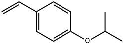 Benzene, 1-ethenyl-4-(1-methylethoxy)- 구조식 이미지