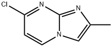 7-chloro-2-methylimidazo[1,2-a]pyrimidine 구조식 이미지