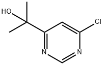 2-(6-CHLOROPYRIMIDIN-4-YL)PROPAN-2-OL Structure