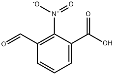 3-formyl-2-nitrobenzoic acid Structure