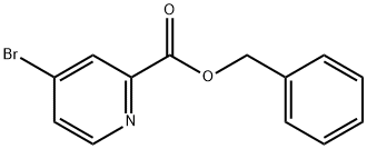 benzyl 4-bromopicolinate 구조식 이미지