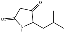 5-isobutylpyrrolidine-2,4-dione 구조식 이미지