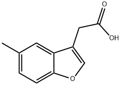 2-(5-methyl-1-benzofuran-3-yl)acetic acid 구조식 이미지