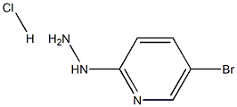 5-bromo-2-hydrazinylpyridine hydrochloride Structure