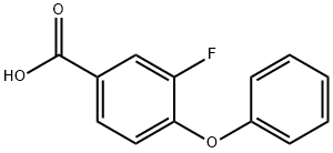 3-(4-fluorophenoxy)benzoic acid Structure