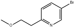 5-BROMO-2-(2-METHOXYETHYL)PYRIDINE 구조식 이미지