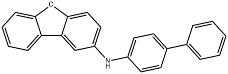2-Dibenzofuranamine, N-[1,1'-biphenyl]-4-yl Structure