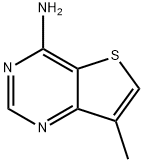 7-methylthieno[3,2-d]pyrimidin-4-amine 구조식 이미지