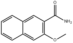 3-methoxynaphthalene-2-carboxamide 구조식 이미지