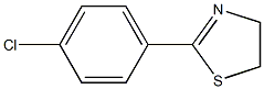 Thiazole,2-(4-chlorophenyl)-4,5-dihydro- Structure