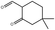 Cyclohexanecarboxaldehyde, 4,4-dimethyl-2-oxo- Structure