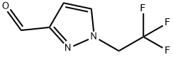 1-(2,2,2-trifluoroethyl)pyrazole-3-carbaldehyde Structure