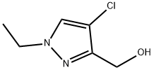 (4-chloro-1-ethyl-pyrazol-3-yl)methanol 구조식 이미지