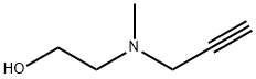 Ethanol,2-(methyl-2-propyn-1-ylamino)- Structure