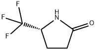 (5R)-5-(Trifluoromethyl)pyrrolidin-2-one Structure