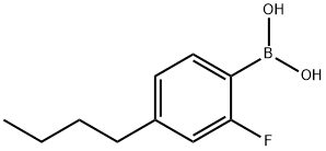 B-(4-Butyl-2-fluorophenyl)boronic acid Structure