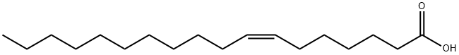 7-Octadecenoic acid, (7Z)- Structure