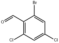 2-BROMO-4,6-DICHLOROBENZALDEHYDE 구조식 이미지