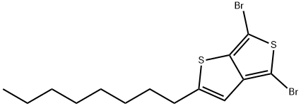 4,6-dibromo-2-octylthieno[3,4-b]thiophene Structure