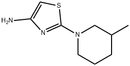 2-(3-Methyl-piperidin-1-yl)-thiazol-4-ylamine Structure