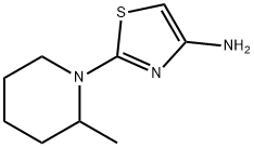 2-(2-Methyl-piperidin-1-yl)-thiazol-4-ylamine 구조식 이미지