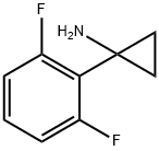 1-(2,6-difluorophenyl)cyclopropanamine Structure