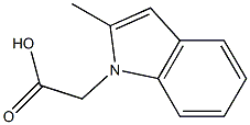 2-(2-methyl-1H-indol-1-yl)acetic acid Structure
