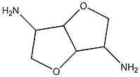 HEXAHYDRO-FURO[3,2-B]FURAN-3,6-DIAMINE 구조식 이미지