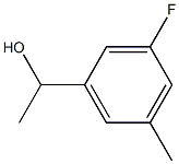 1-(3-fluoro-5-methylphenyl)ethanol Structure