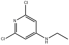 (2,6-Dichloro-pyridin-4-yl)-ethyl-amine Structure